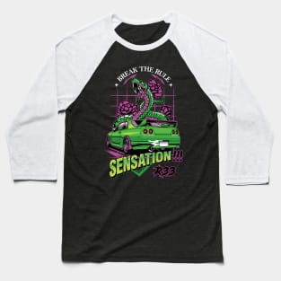 Nissan Skyline R33 Baseball T-Shirt